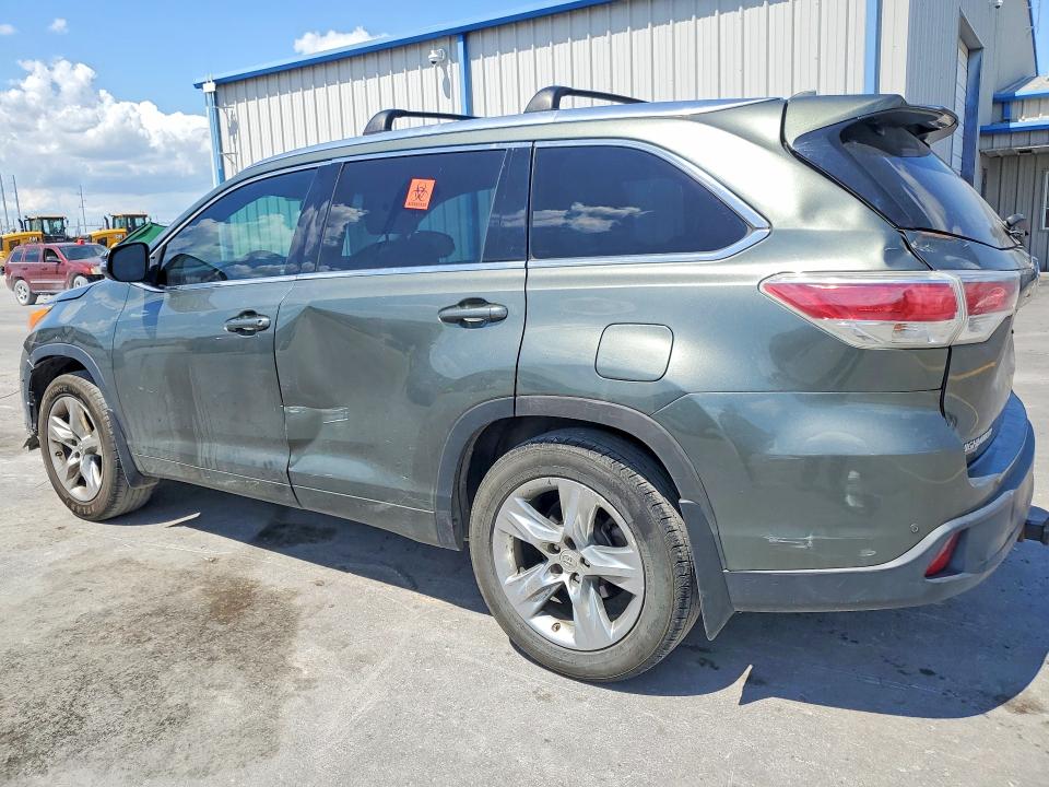 Снимка 2 от търг – 2014 TOYOTA HIGHLANDER LIMITED/L с VIN 5TDDKRFH4ES046545