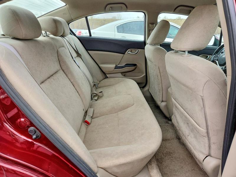 Photo 10 from auction – 2012 HONDA CIVIC with VIN 2HGFB2F57CH536545