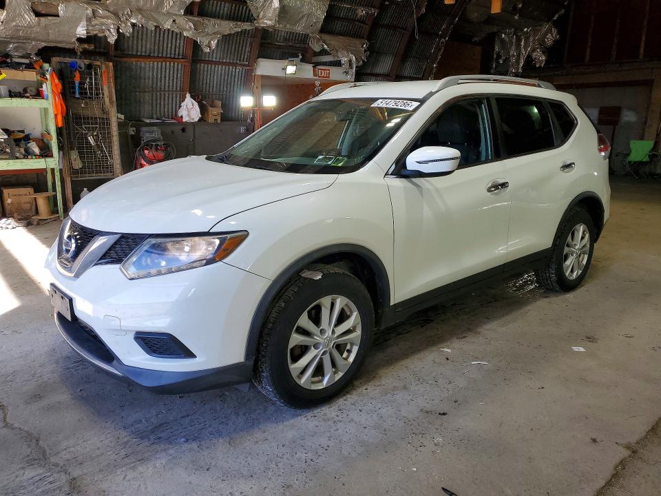 NISSAN ROGUE 2016 with VIN KNMAT2MV2GP673256 - Photo from auction