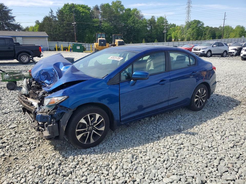 HONDA CIVIC 2014 with VIN 19XFB2F84EE008713 - Photo from auction