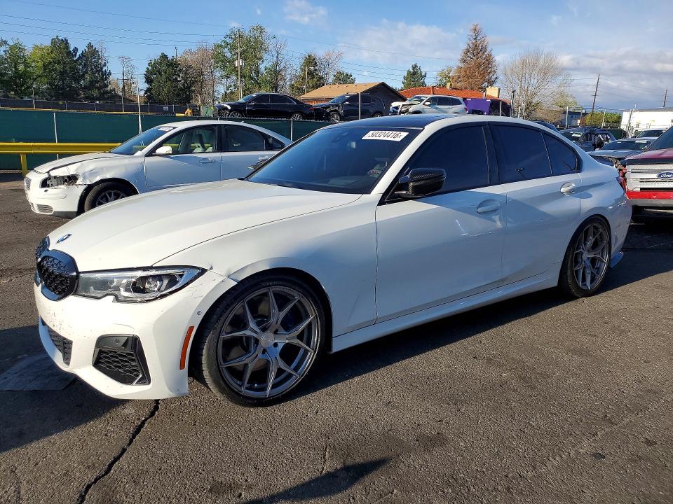 BMW M340XI 2020 with VIN WBA5U9C01LFH59462 - Photo from auction