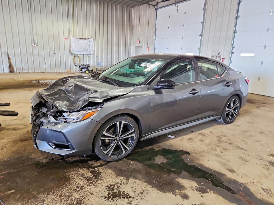 NISSAN SENTRA 2020 with VIN 3N1AB8DV4LY294597 - Photo from auction