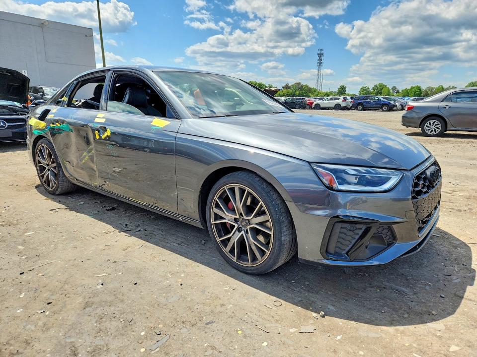 Photo 4 from auction – 2021 AUDI S4 with VIN WAUB4AF49MA086435