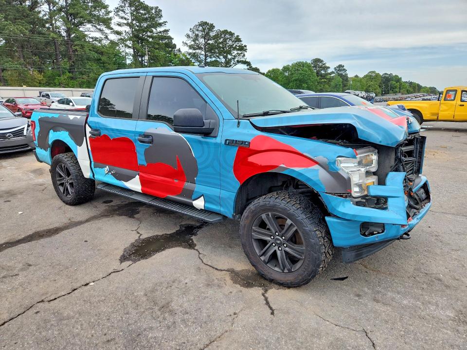 Photo 4 from auction – 2017 FORD F150 with VIN 1FTEW1EP1HKD93524