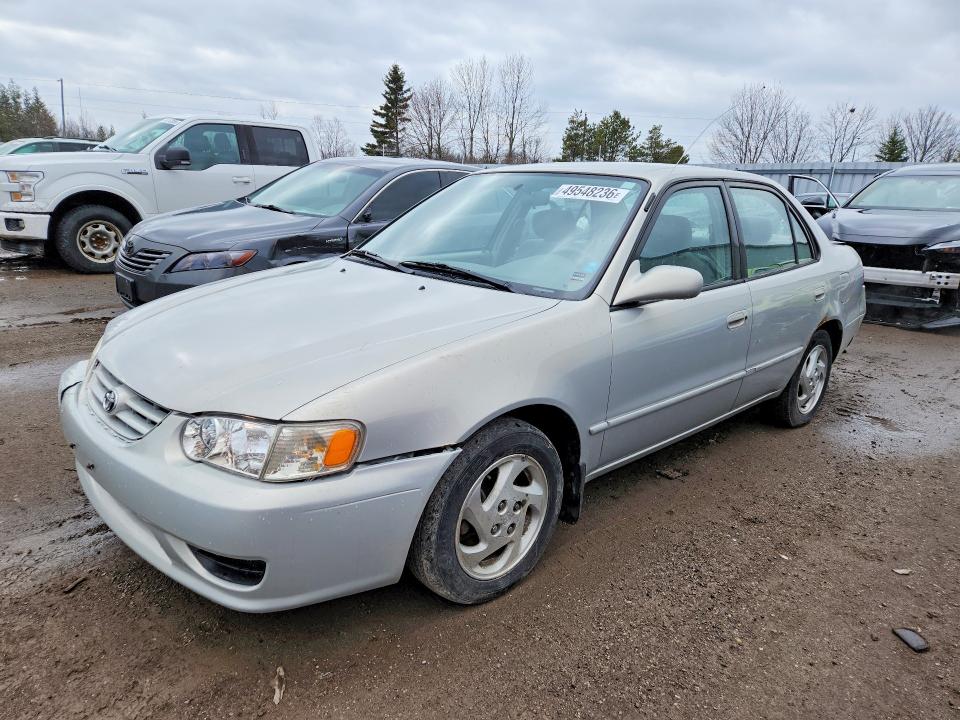 TOYOTA COROLLA 2001 مع رقم تعريف المركبة 2T1BR12EX1C833843 - صورة من المزاد