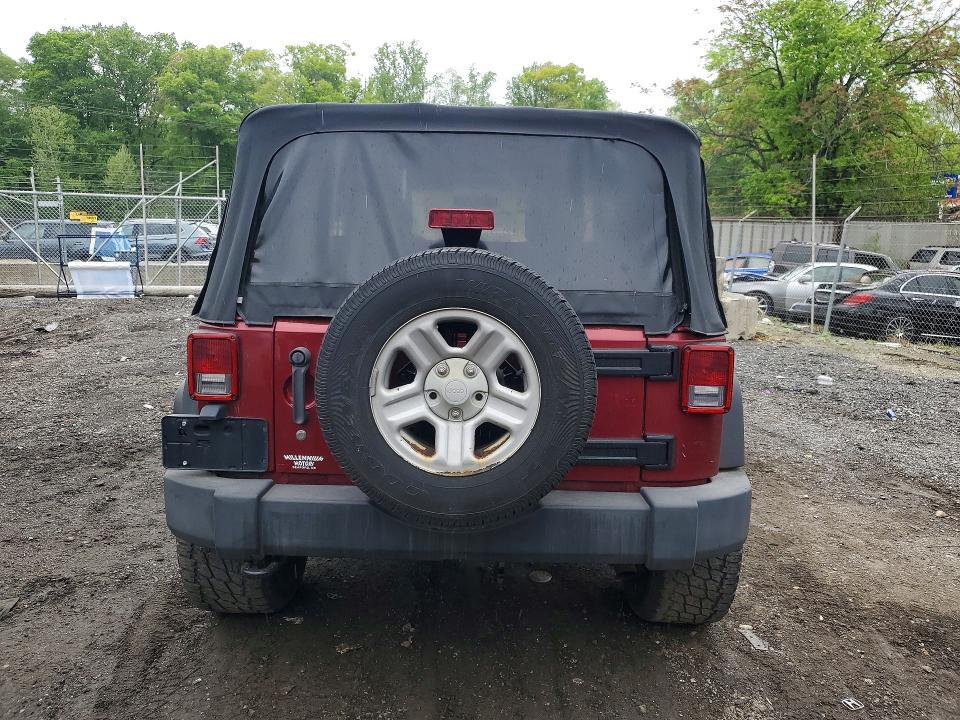 Photo 6 from auction – 2011 JEEP WRANGLER with VIN 1J4AA2D15BL577294