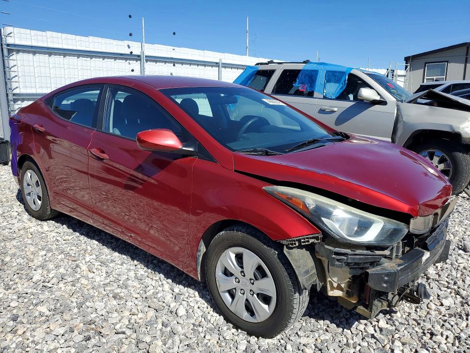 Photo 4 from auction – 2016 HYUNDAI ELANTRA with VIN 5NPDH4AE5GH740829