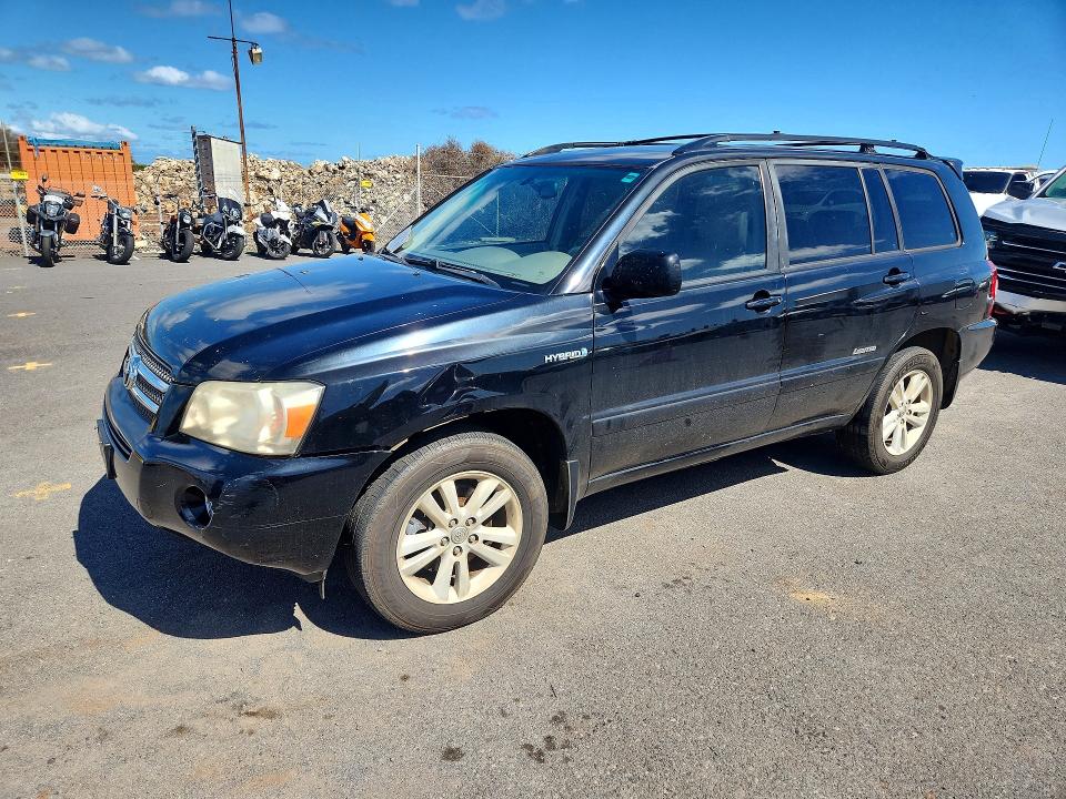 TOYOTA HIGHLANDER HYBRID 2007 with VIN JTEHW21A170036645 - Photo from auction