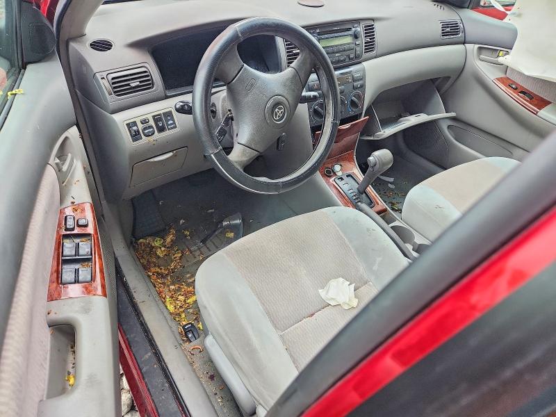 Photo 8 from auction – 2008 TOYOTA COROLLA with VIN 2T1BR30E68C925475