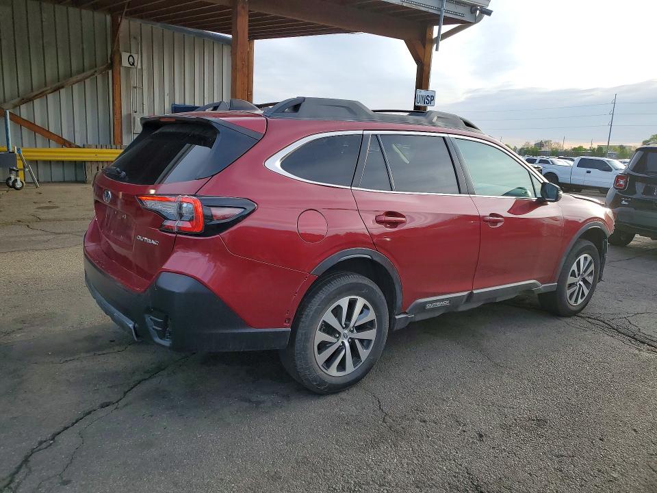 Photo 3 from auction – 2020 SUBARU OUTBACK with VIN 4S4BTACC0L3201892