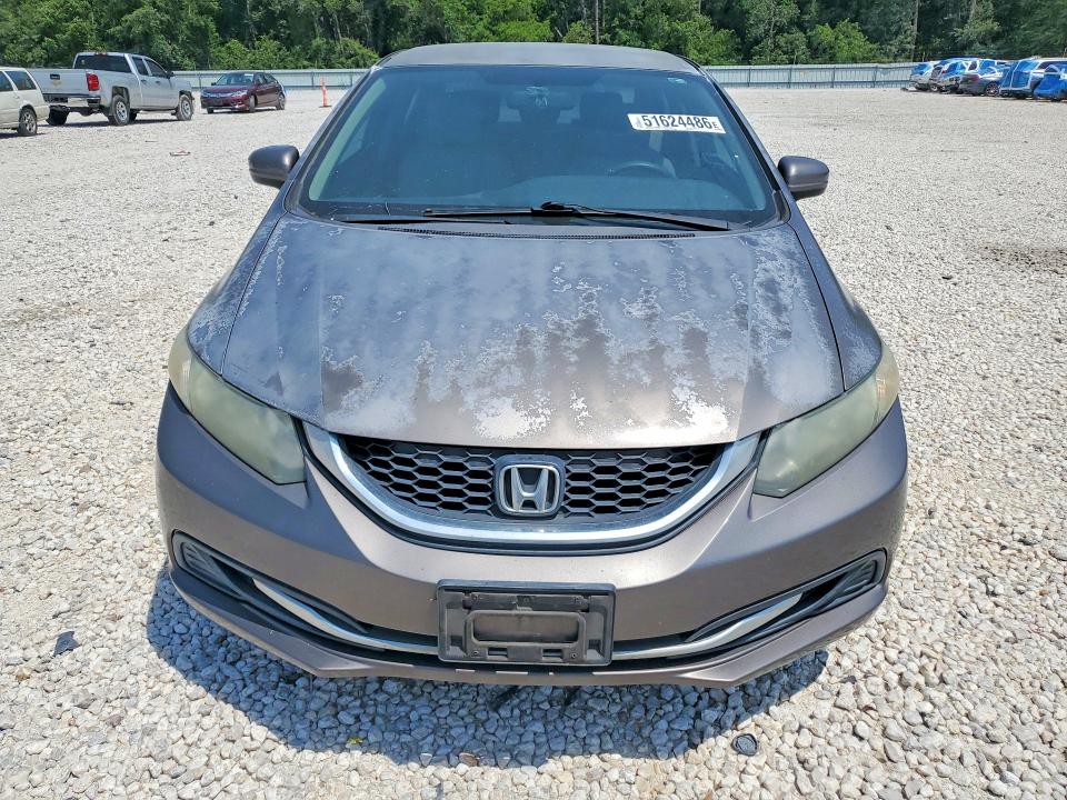 Photo 5 from auction – 2014 HONDA CIVIC with VIN 2HGFB2F54EH526266