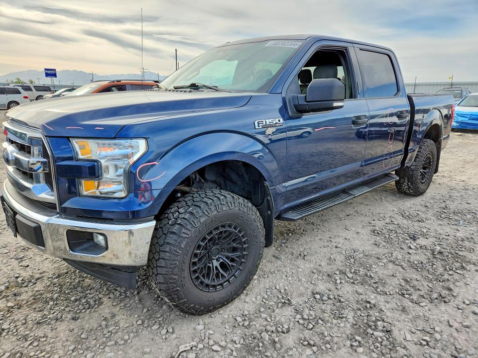 FORD F150 2017 with VIN 1FTEW1E83HFA36606 - Photo from auction