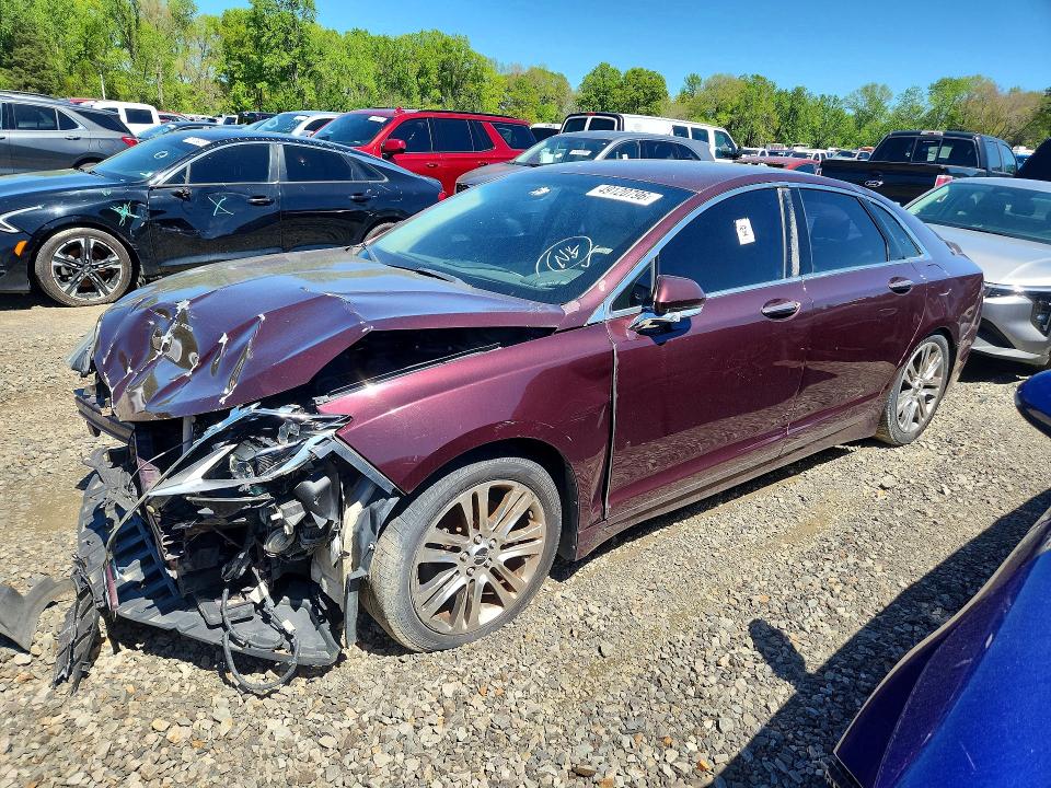 LINCOLN MKZ 2013 with VIN 3LN6L2GK9DR808420 - Photo from auction
