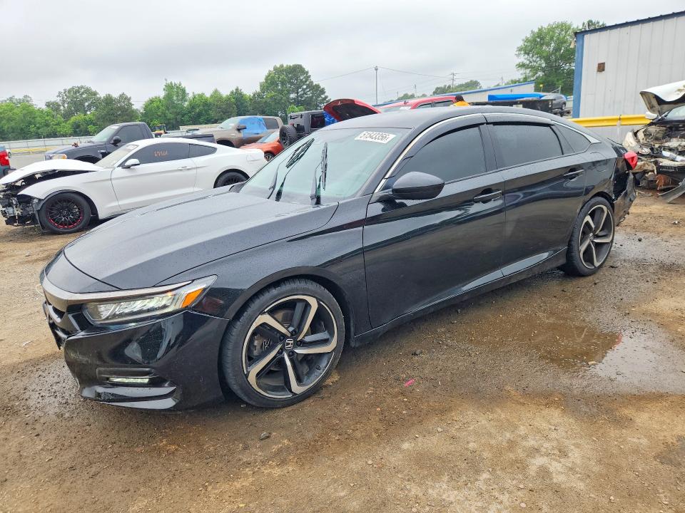 HONDA ACCORD 2018 with VIN 1HGCV1F38JA173252 - Photo from auction