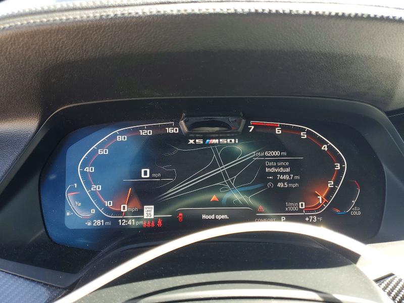 Photo 9 from auction – 2021 BMW X5 with VIN 5UXJU4C00M9G77855