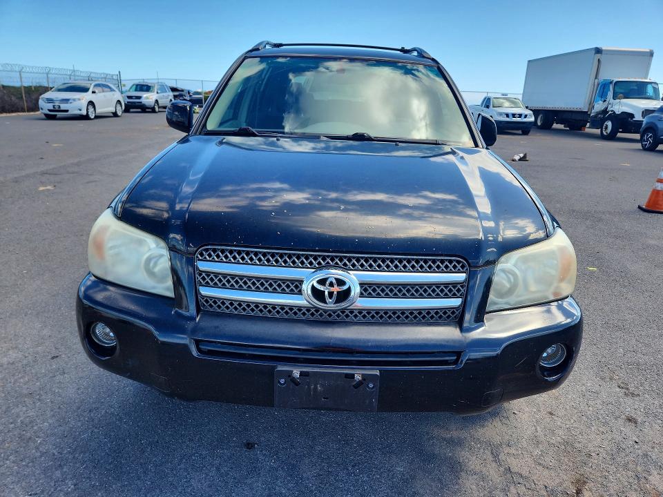 Photo 5 from auction – 2007 TOYOTA HIGHLANDER HYBRID with VIN JTEHW21A170036645