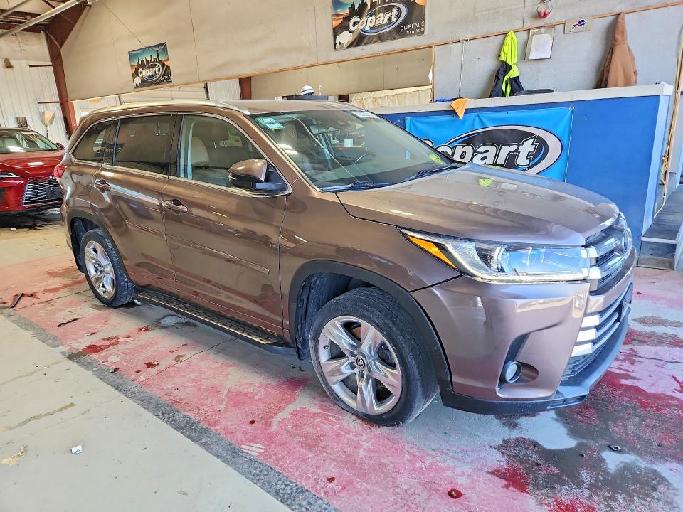 Photo 4 from auction – 2018 TOYOTA HIGHLANDER with VIN 5TDYZRFH7JS249565