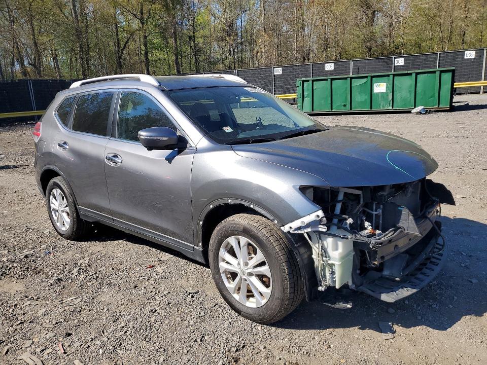 Foto 4 de la subasta – 2015 NISSAN ROGUE con VIN KNMAT2MV7FP533251