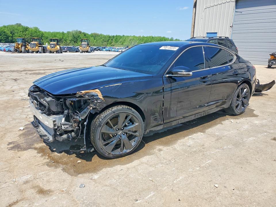 GENESIS G70 2023 with VIN KMTG54TE1PU127388 - Photo from auction