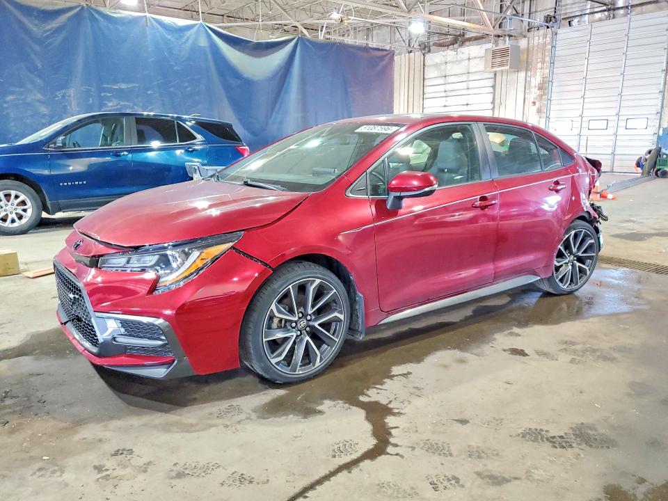 TOYOTA COROLLA 2022 with VIN JTDP4MCE3NJ094653 - Photo from auction