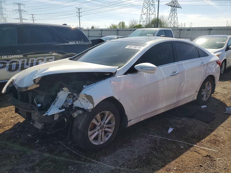 HYUNDAI SONATA 2012 with VIN 5NPEC4AB9CH406547 - Photo from auction