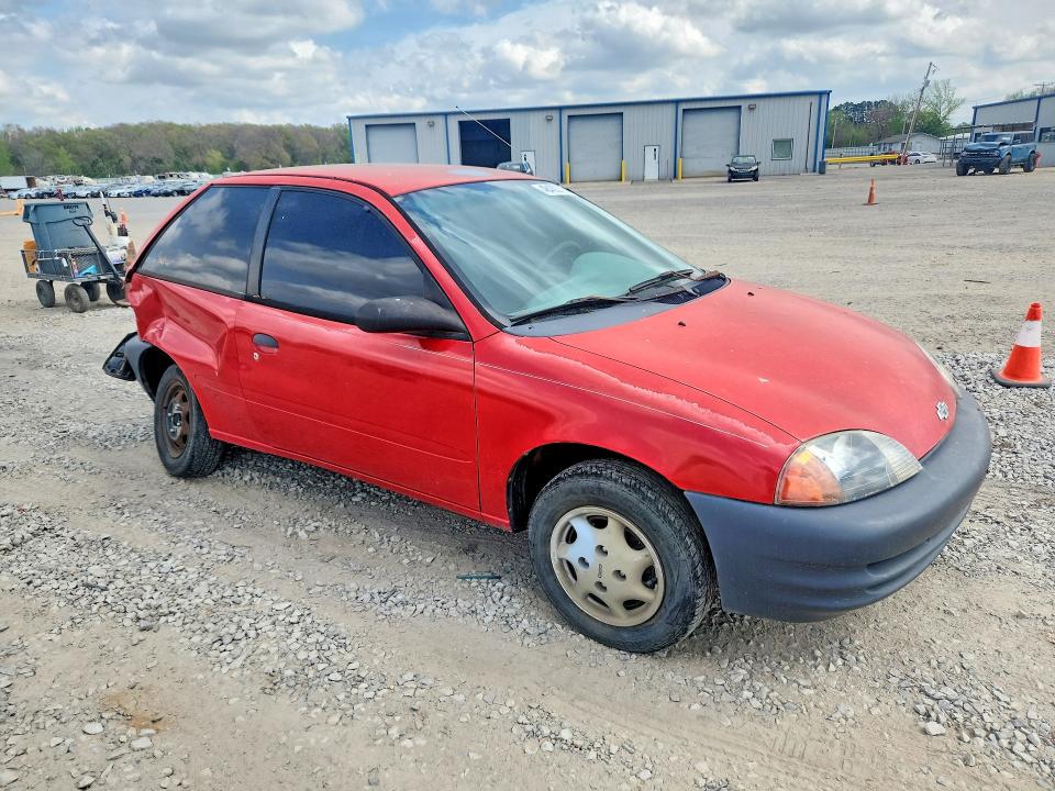 Photo 4 from auction – 1998 CHEVROLET METRO with VIN 2C1MR2267W6721577