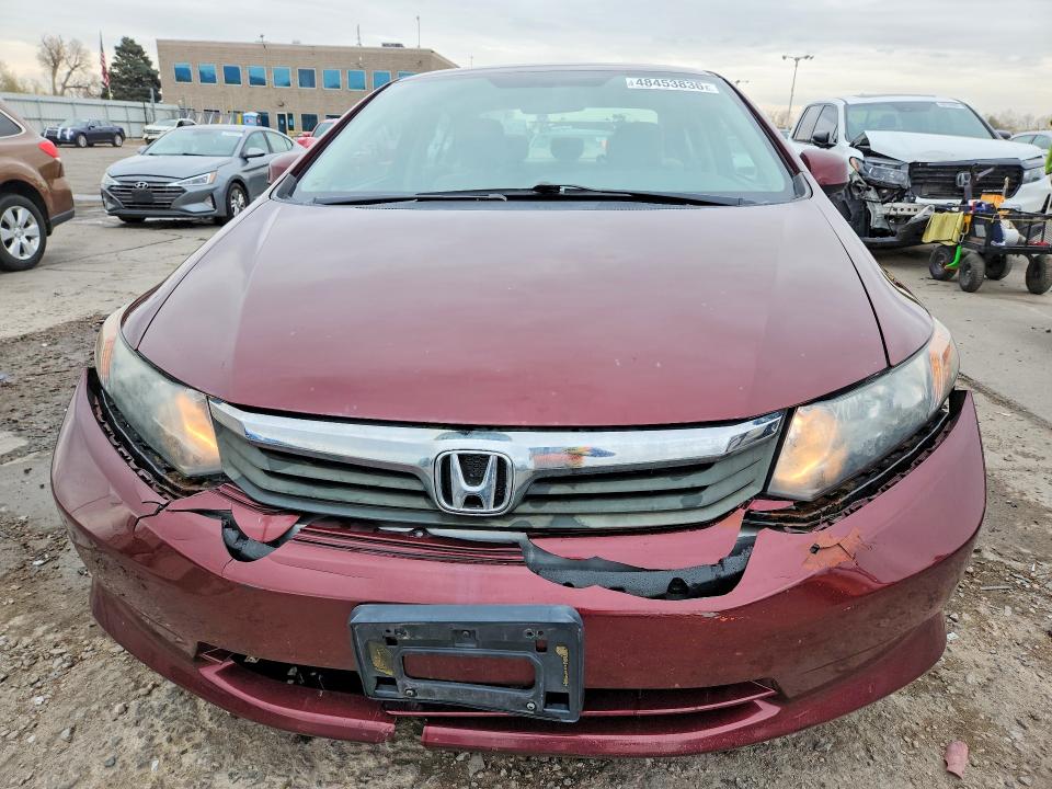 Photo 5 from auction – 2012 HONDA CIVIC with VIN 2HGFB2F57CH536545
