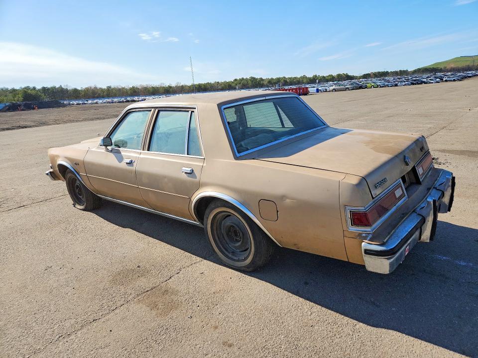 Zdjęcie 2 z aukcji – 1983 DODGE DIPLOMAT z VIN 2B3BG26H2DR125396