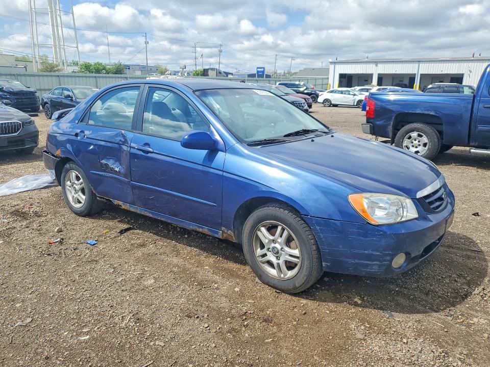 Photo 4 from auction – 2005 KIA SPECTRA with VIN KNAFE121055090829