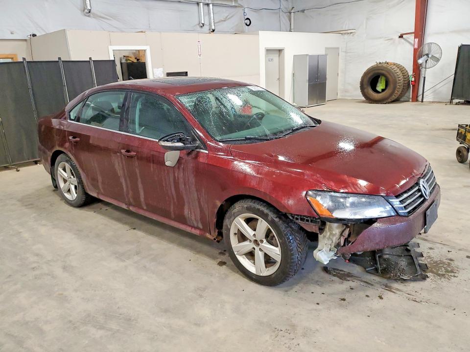Photo 4 from auction – 2012 VOLKSWAGEN PASSAT with VIN 1VWBP7A34CC020192