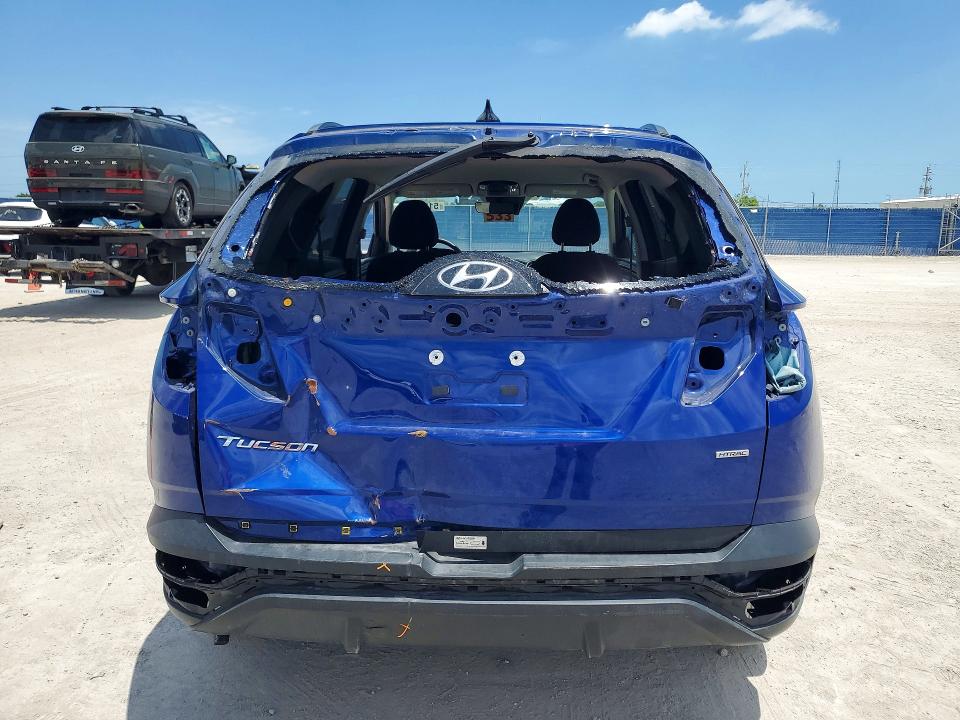 Photo 6 from auction – 2024 HYUNDAI TUCSON with VIN 5NMJBCDE6RH348713