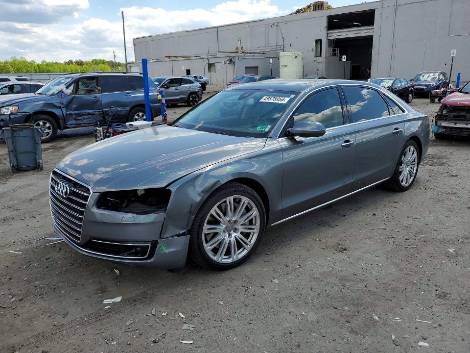 AUDI A8 2015 with VIN WAU3MAFD3FN002481 - Photo from auction