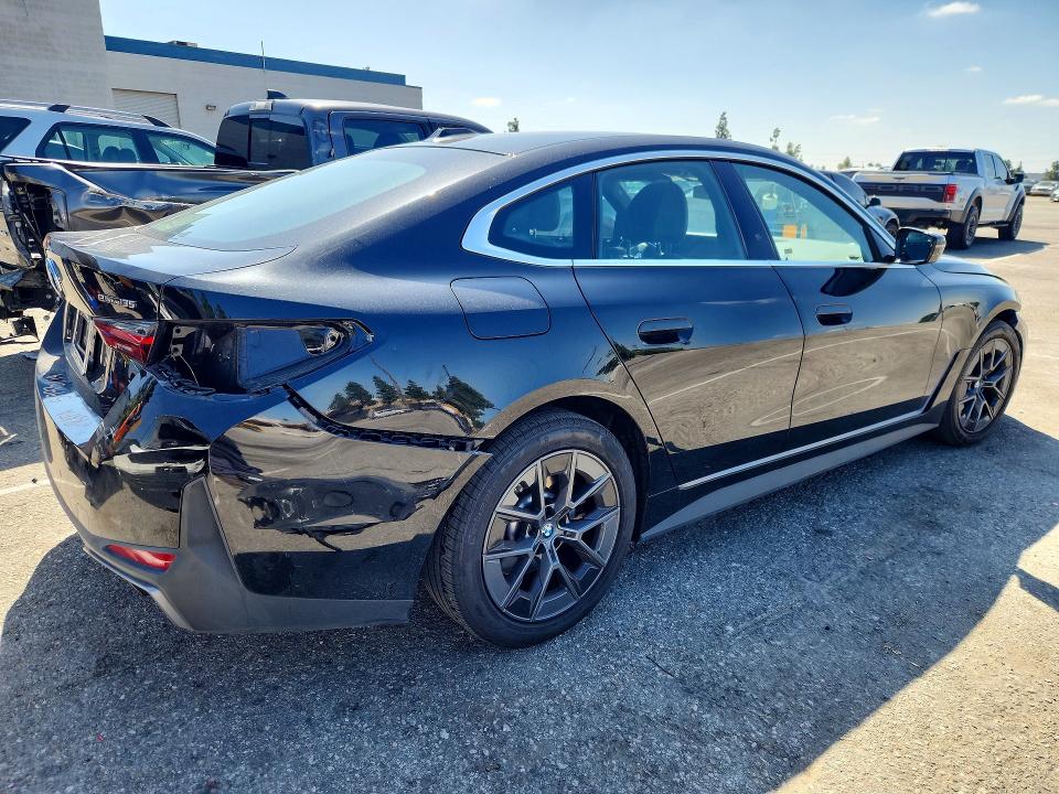 Photo 3 from auction – 2024 BMW I4 with VIN WBY43AW09RFS73131