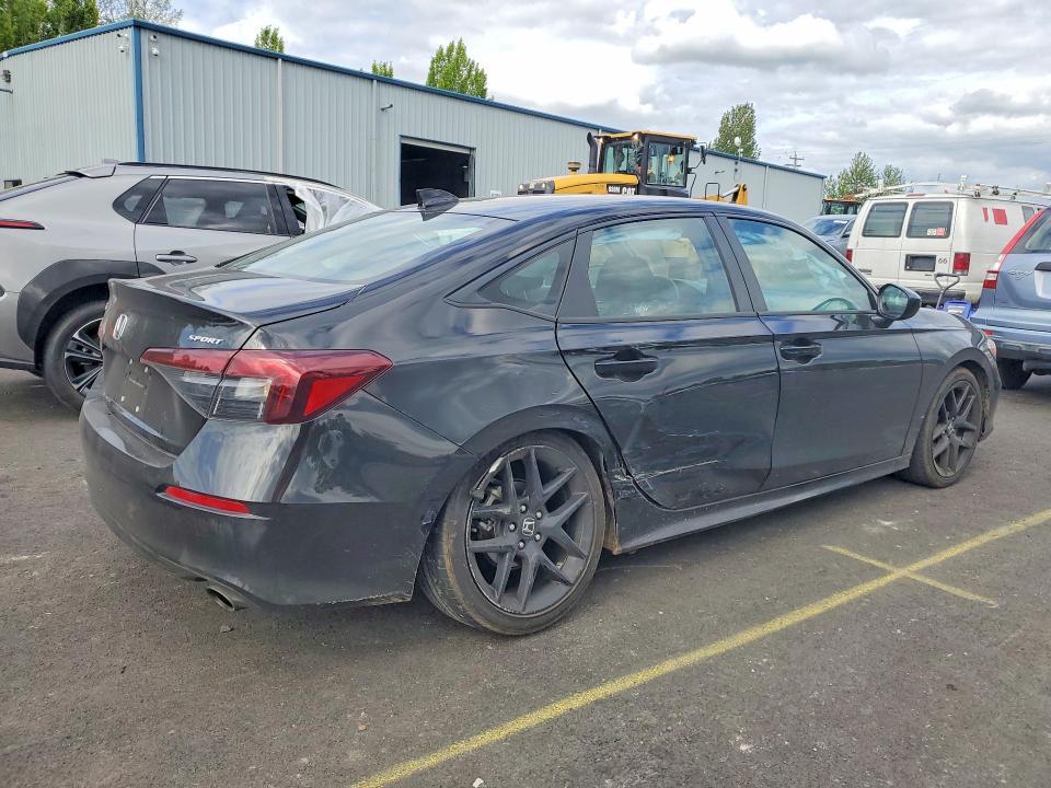 Photo 3 from auction – 2025 HONDA CIVIC with VIN 2HGFE2F58SH594881