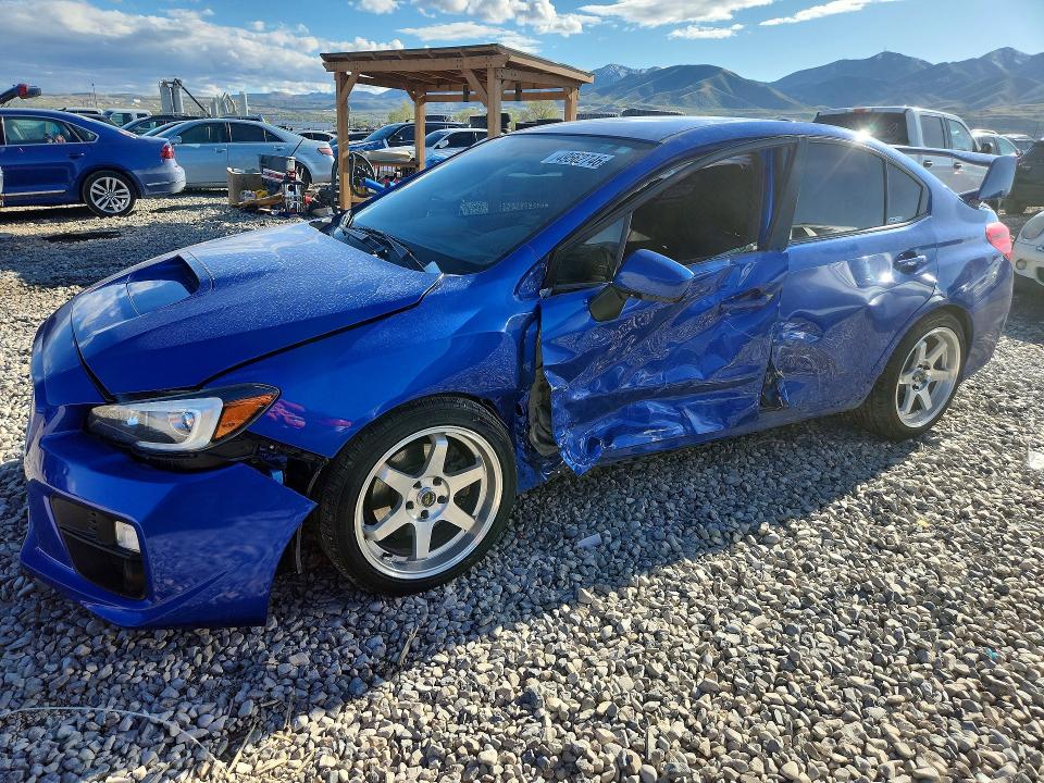 SUBARU WRX 2018 with VIN JF1VA1A63J9816523 - Photo from auction