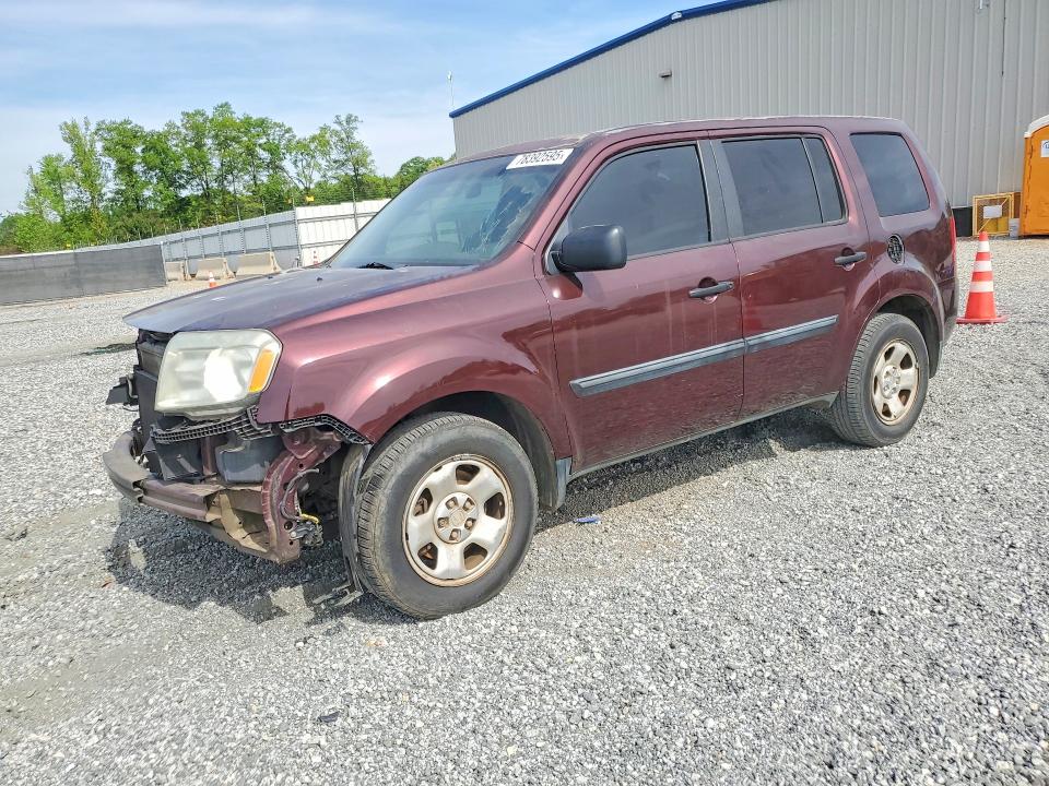 HONDA PILOT 2015 with VIN 5FNYF3H28FB024842 - Photo from auction