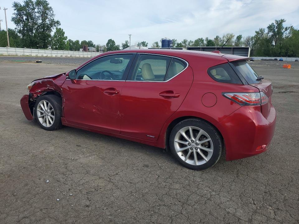 Photo 2 from auction – 2012 LEXUS CT with VIN JTHKD5BH2C2121052