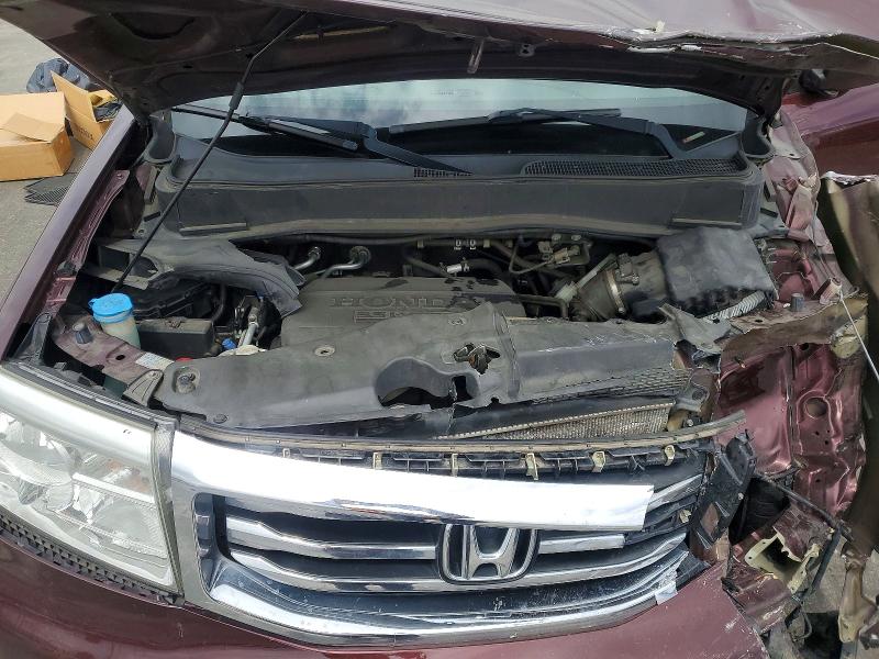 Photo 12 from auction – 2012 HONDA PILOT with VIN 5FNYF4H53CB016093