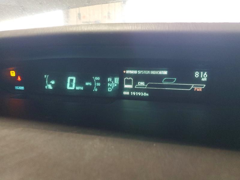 Photo 9 from auction – 2010 TOYOTA PRIUS with VIN JTDKN3DU8A0154496