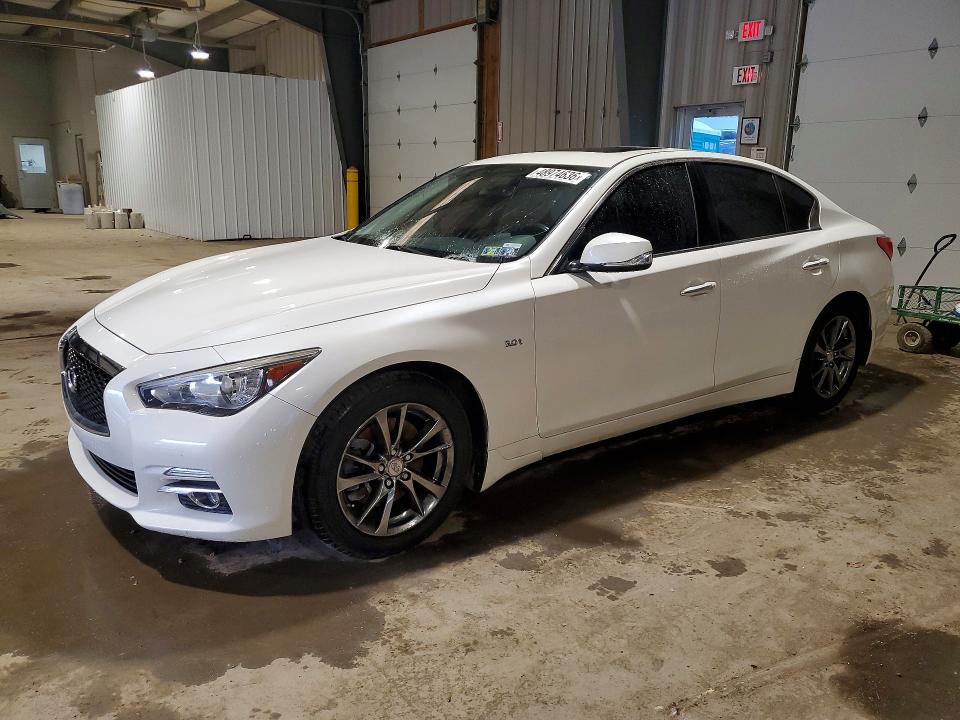 INFINITI Q50 2017 with VIN JN1EV7AP5HM740422 - Photo from auction