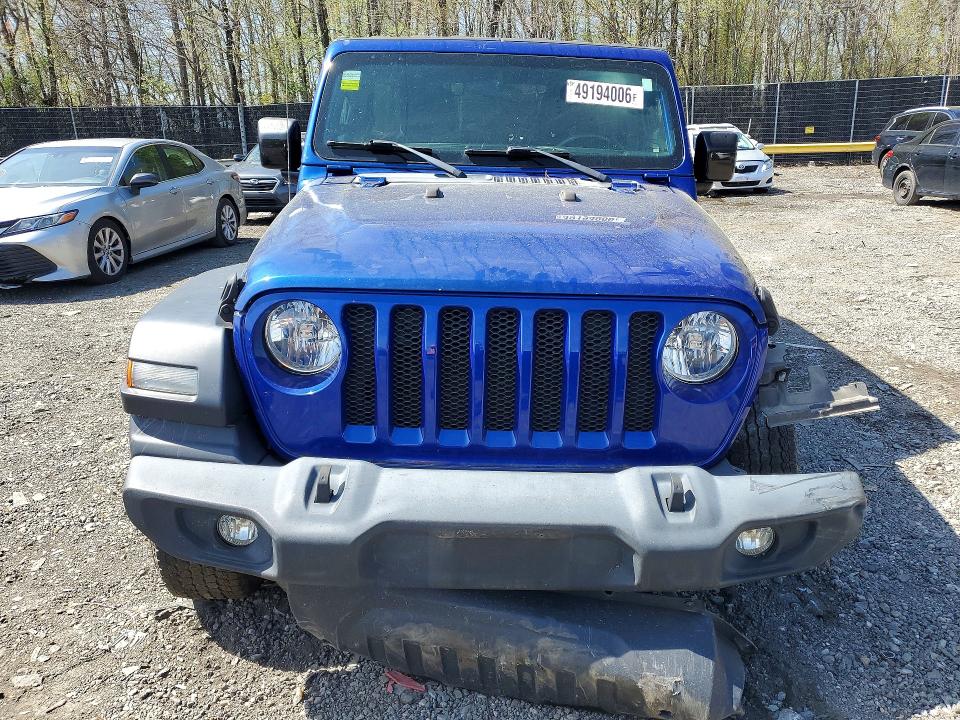 Photo 5 from auction – 2019 JEEP WRANGLER UNLIMITED with VIN 1C4HJXDN7KW592138