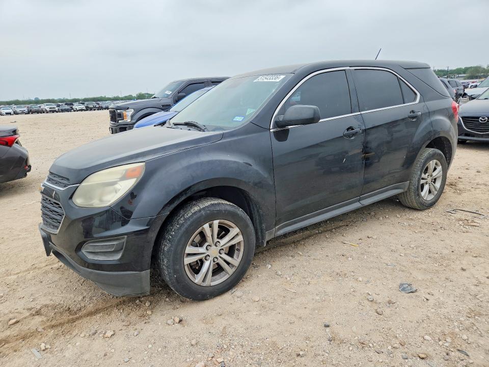 CHEVROLET EQUINOX 2017 with VIN 2GNALBEK7H1525095 - Photo from auction
