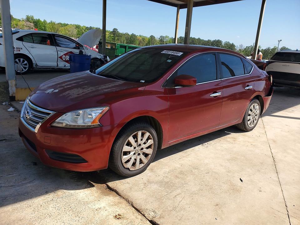 NISSAN SENTRA 2015 with VIN 3N1AB7AP6FL667771 - Photo from auction