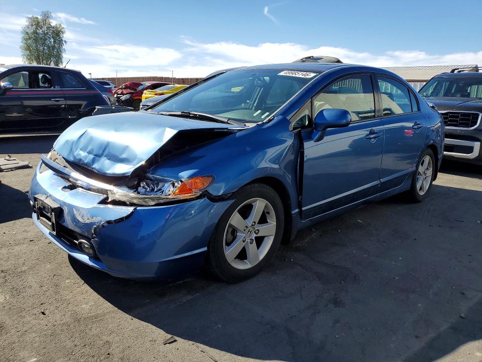 HONDA CIVIC 2007 with VIN JHMFA16837S003899 - Photo from auction