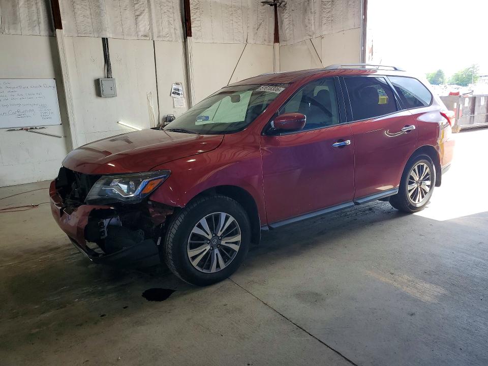 NISSAN PATHFINDER 2017 with VIN 5N1DR2MM5HC626861 - Photo from auction