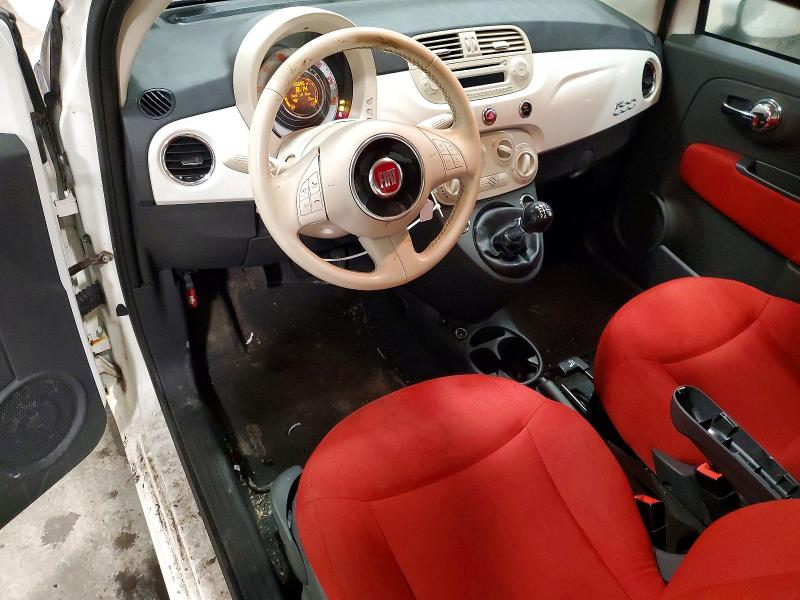 Photo 8 from auction – 2012 FIAT 500 with VIN 3C3CFFAR8CT254546