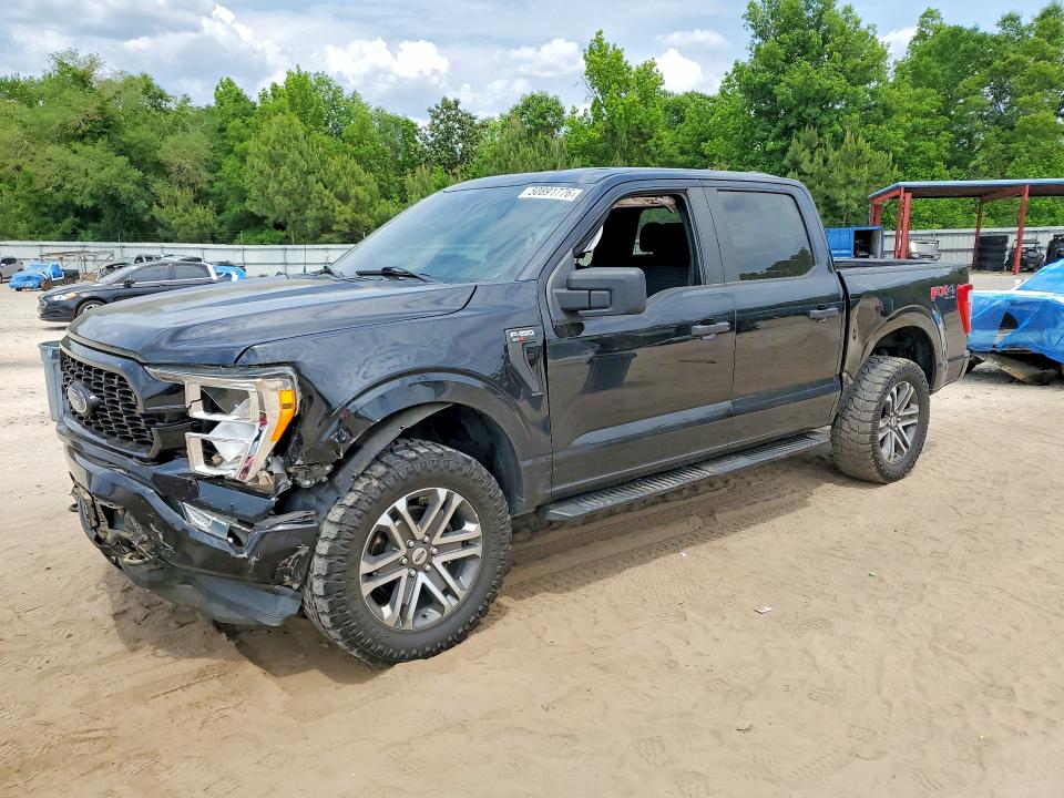 FORD F150 2021 with VIN 1FTFW1E56MFA07508 - Photo from auction