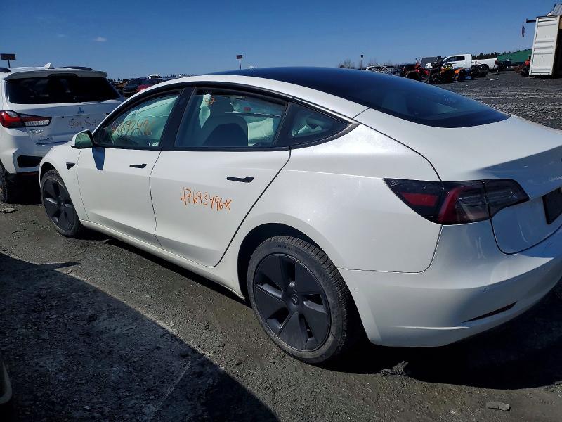 Фото 2 с аукциона – 2021 TESLA MODEL 3 с VIN 5YJ3E1EA2MF082861