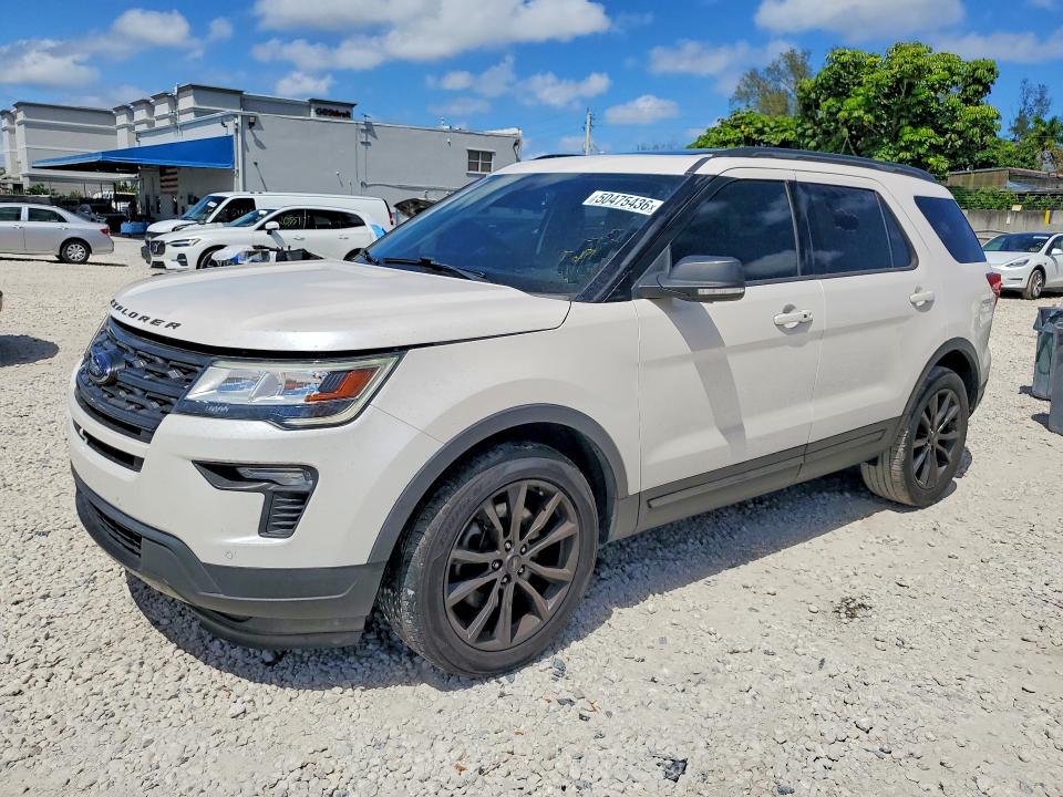 FORD EXPLORER 2018 with VIN 1FM5K8D82JGA94417 - Photo from auction
