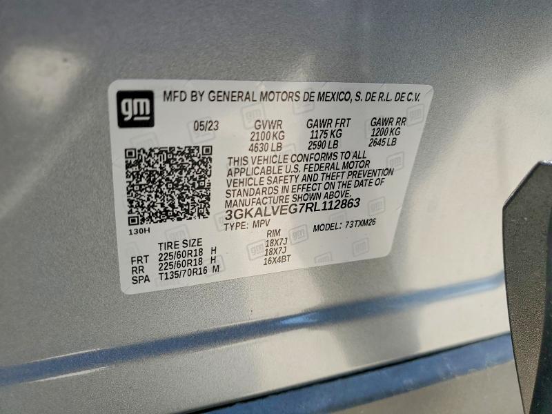 Photo 14 from auction – 2024 GMC TERRAIN with VIN 3GKALVEG7RL112863
